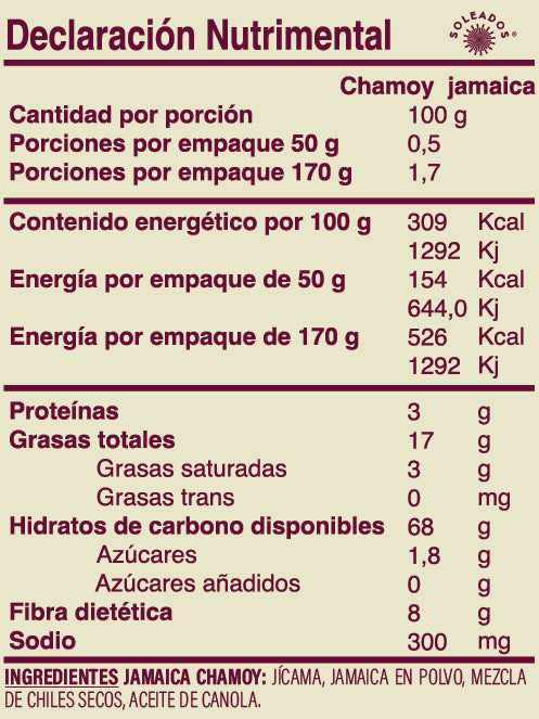Jicama Chamoy de Jamaica